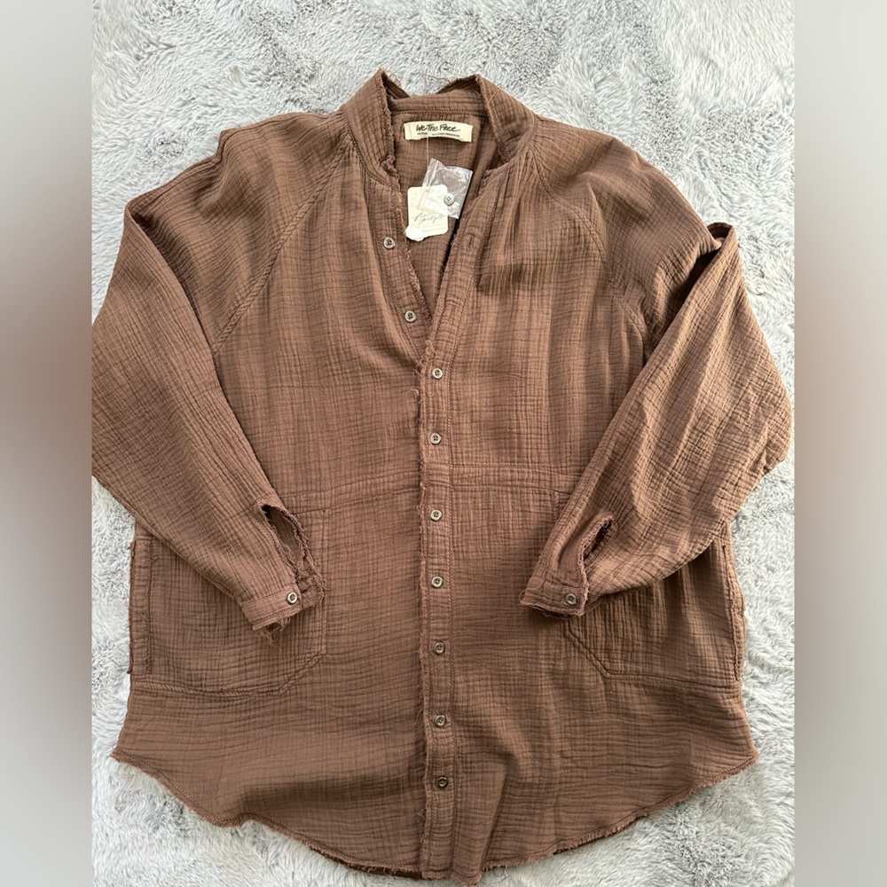 We The Free oversized shirt Size M